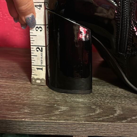 New Steve Madden Multiply whimsigoth, punk black boot. Sz 9. - Picture 11 of 15